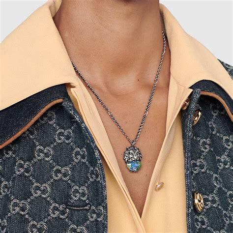 gucci gizmo necklace|authentic gucci necklace.